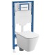 500.950.00.T32 Комплект инсталляция Geberit Duofix Sigma 12 UP320 111.950.00.6 с унитазом безободковым