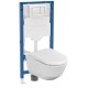 500.950.30.P Комплект инсталляция Geberit Duofix Sigma 12 UP320 111.950.00.6 с кнопкой Sigma20 с унитазом безободковым Laufen Rimless Pro 8.2096.6.000.000.1