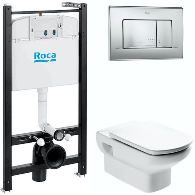 Инсталляция Roca Active B в комплекте с унитазом Dama Senso 893104090 Инсталляция Roca Active B в комплекте с унитазом Dama Senso 893104090