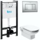 Инсталляция Roca Active B в комплекте с унитазом Dama Senso 893104090 Инсталляция Roca Active B в комплекте с унитазом Dama Senso 893104090