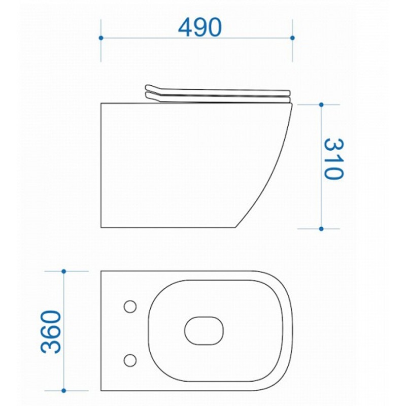 39106GN1 Инсталляция Grohe 38772GN1 в комплекте с унитазом безободковым (золотая матовая кнопка)