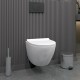 39106GN1 Инсталляция Grohe 38772GN1 в комплекте с унитазом безободковым (золотая матовая кнопка)