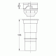 Переходник для GD2 на 4,5л Grohe 42333000
