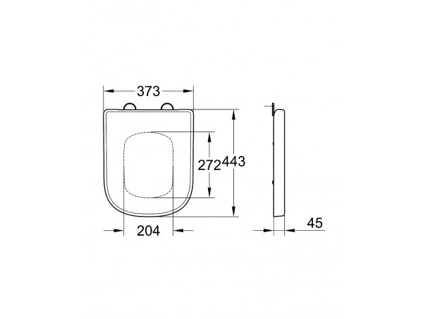 Сиденье с крышкой для унитаза Grohe Euro Ceramic 39330001 (микролифт)