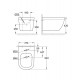 Биде подвесное Grohe Euro Ceramic 39208000