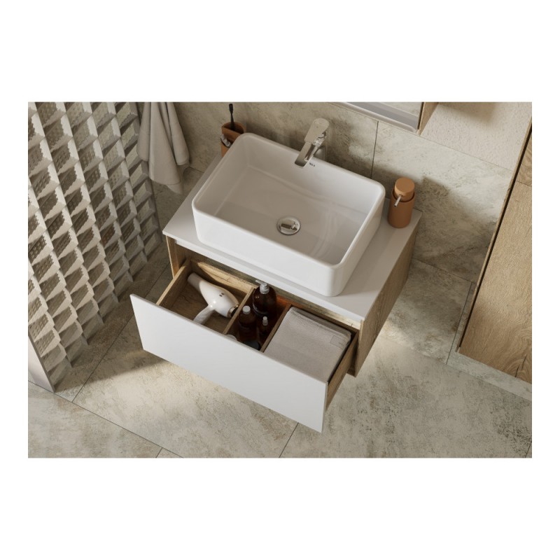 Раковина встраиваемая сверху, накладная Roca Mila 32700B000