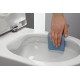 Инсталляция Grohe 38772BL2 в комплекте с унитазом безободковым Roca The Gap 34647L000 (черная матовая кнопка)