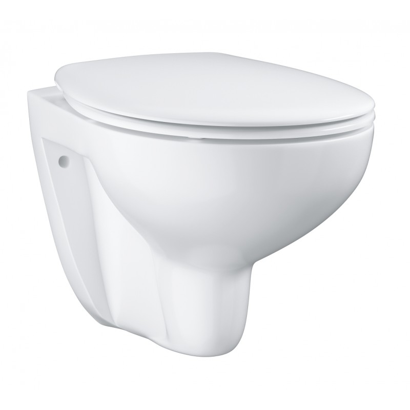 Унитаз подвесной безободковый Grohe Bau Ceramic 39351000 Унитаз подвесной безободковый Grohe Bau Ceramic 39351000