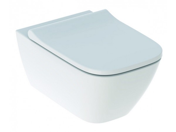 Унитаз подвесной безободковый Geberit Smyle Square 500.683.01.1