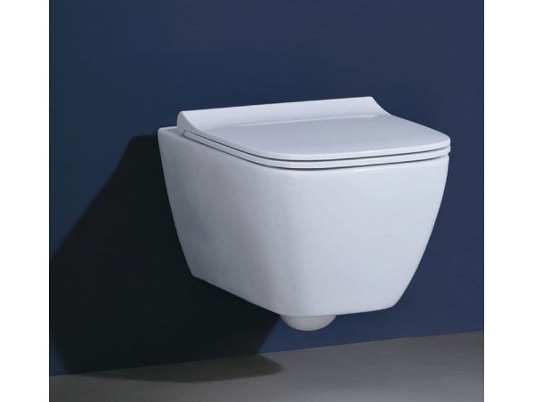 Унитаз подвесной безободковый Geberit Smyle Square 500.685.01.1