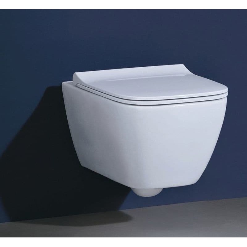 Унитаз подвесной безободковый Geberit Smyle Square 500.685.01.1 Унитаз подвесной безободковый Geberit Smyle Square 500.685.01.1