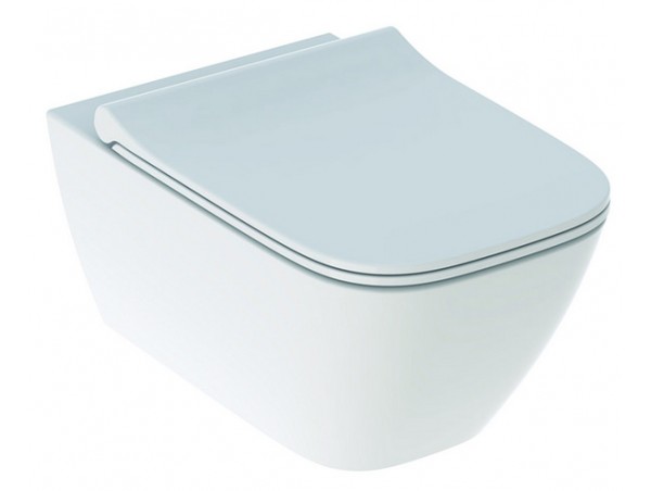 Унитаз подвесной безободковый Geberit Smyle Square 500.685.01.1