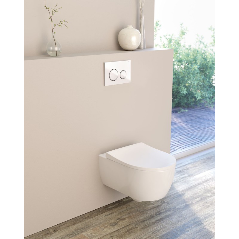 Унитаз подвесной безободковый Geberit iCon 500.784.01.1 Унитаз подвесной безободковый Geberit iCon 500.784.01.1