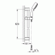 Комплект для ванной со смесителем Grohe Eurosmart Cosmopolitan 116938 (32831000,32825000,27786002)