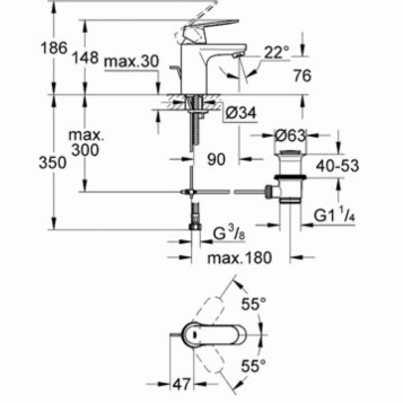 Комплект для душа со смесителем Grohe Eurosmart Cosmopolitan 116939 (32837000,32825000,27786002) Комплект для душа со смесителем Grohe Eurosmart Cosmopolitan 116939 (32837000,32825000,27786002)