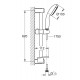 Комплект для ванной со смесителем Grohe Eurosmart Cosmopolitan 121656 (32831000,23325000,27926001) NB0005 Комплект для ванной со смесителем Grohe Eurosmart Cosmopolitan 121656 (32831000,23325000,27926001) NB0005