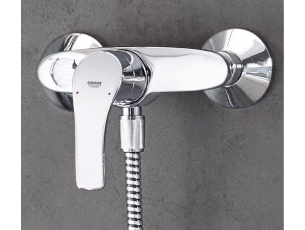 Комплект для душа со смесителем Grohe Eurosmart 123576 (33555002,33265002,27853001) Комплект для душа со смесителем Grohe Eurosmart 123576 (33555002,33265002,27853001)