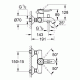 Комплект для ванной со смесителем Grohe BauClassic 124404 (32865000,23162000,27853000) NB0057