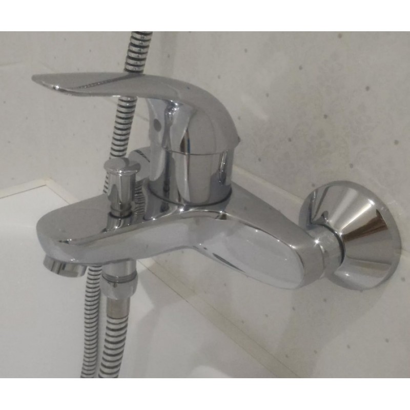 Комплект для ванной со смесителем Grohe Euroeco 124428 (32743000,32734000,27853000) NB0003