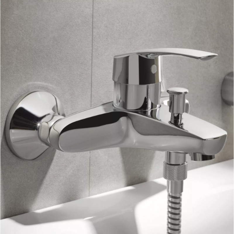 Комплект для ванной со смесителем Grohe Eurosmart 124446 (33300002,33265002,27853000)