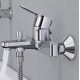 Комплект для ванной со смесителем Grohe Bauedge 23334-23328 (23334000,23328000,27598001) 122271