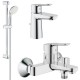 Комплект для ванной со смесителем Grohe Bauedge 23334-23328 (23334000,23328000,27598001) 122271
