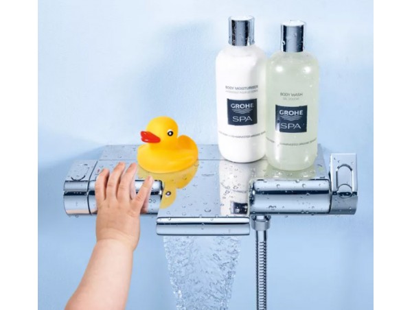 Комплект для ванной с термостатом Grohe Grohtherm 2000 New 34464-23324 (34464001,23324001,27598001)