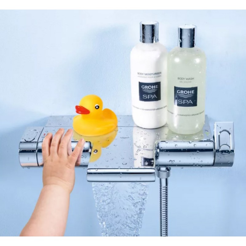 Комплект для ванной с термостатом Grohe Grohtherm 2000 New 34464-23324 (34464001,23324001,27598001) Комплект для ванной с термостатом Grohe Grohtherm 2000 New 34464-23324 (34464001,23324001,27598001)