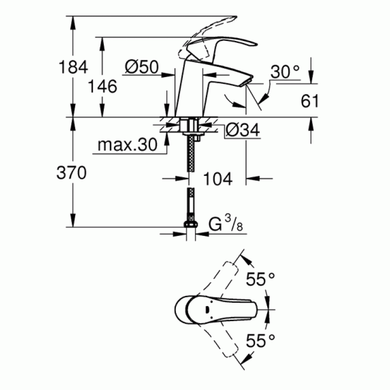 Комплект для душа с термостатом Grohe Eurosmart Grohtherm 800 34558-32467 (34558000,32467002,27926000) Комплект для душа с термостатом Grohe Eurosmart Grohtherm 800 34558-32467 (34558000,32467002,27926000)