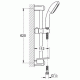 Комплект для душа с термостатом Grohe Eurosmart Grohtherm 1000 Performance 34776-32467 (34776000,32467002,27926000)