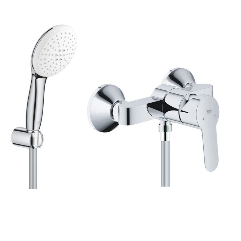 Смеситель для душа с душевым гарнитуром Grohe Bauedge 2333327799