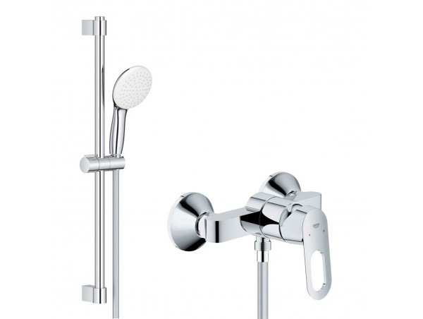 Смеситель для душа с душевым гарнитуром Grohe BauLoop 2334027924