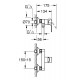 Смеситель для душа с подключением шланга Grohe Bauloop New 23633001