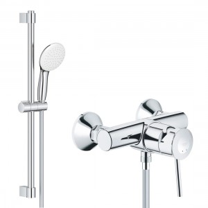 Смеситель для душа с душевым гарнитуром Grohe BauClassic 3286727924