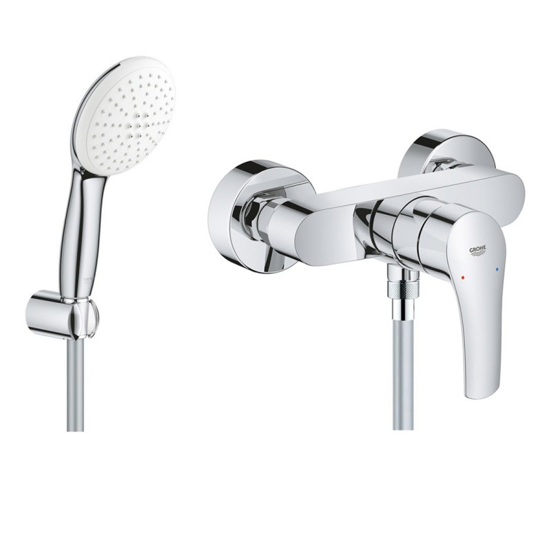 Смеситель для душа с душевым гарнитуром Grohe Eurosmart 3355527799 Смеситель для душа с душевым гарнитуром Grohe Eurosmart 3355527799