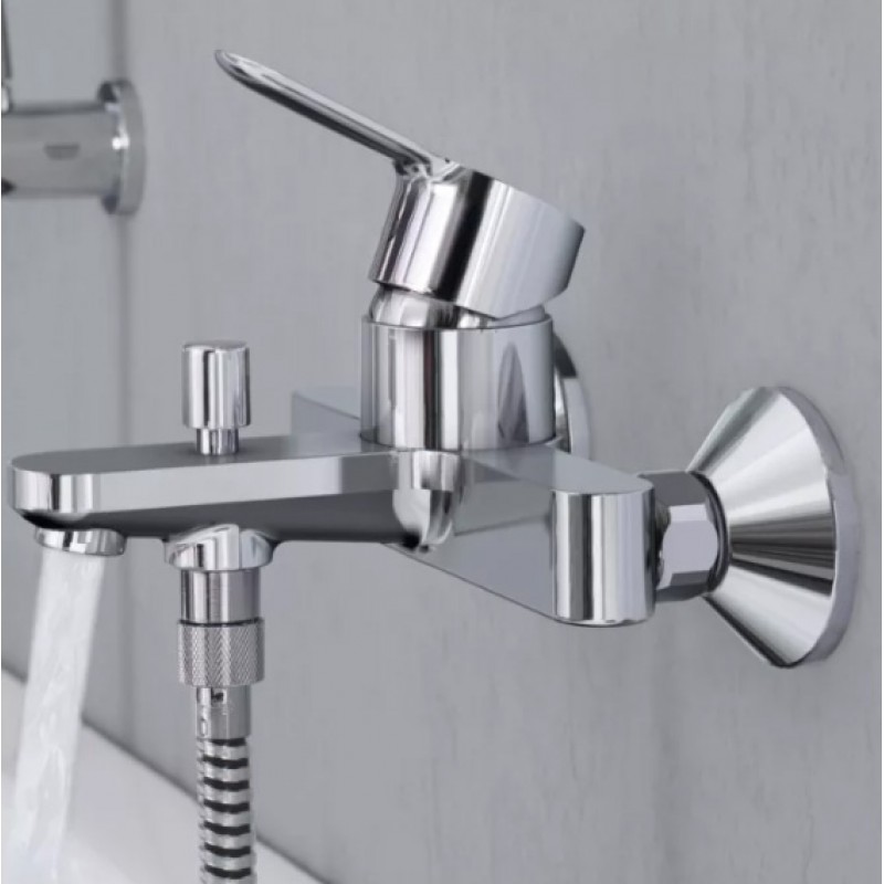Смеситель для ванны с душевым гарнитуром Grohe Bauedge 2333426084