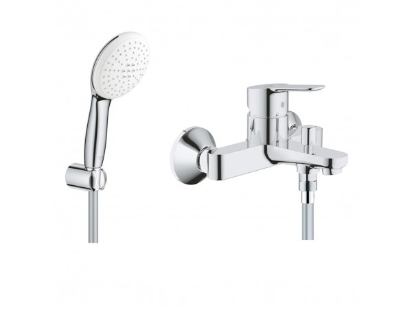 Смеситель для ванны с душевым гарнитуром Grohe Bauedge 2333426084