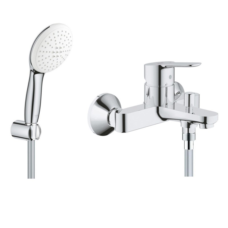Смеситель для ванны с душевым гарнитуром Grohe Bauedge 2333426084