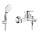 Смеситель для ванны с душевым гарнитуром Grohe Bauedge 2333426084