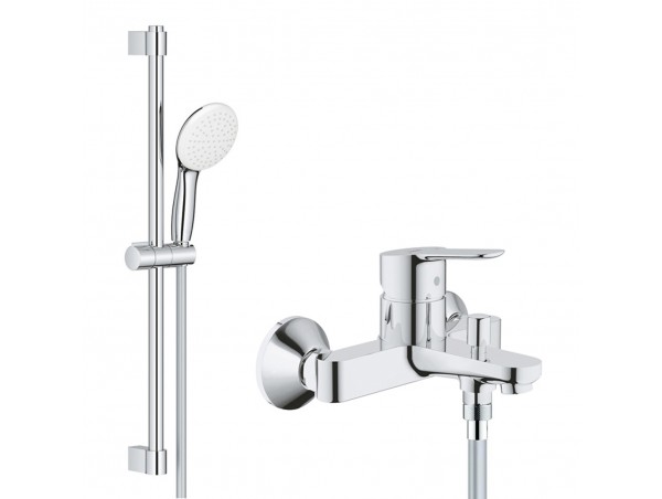 Смеситель для ванны с душевым гарнитуром Grohe Bauedge 2333427924