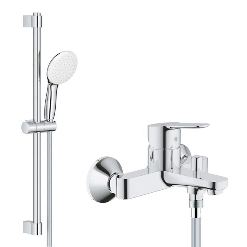 Смеситель для ванны с душевым гарнитуром Grohe Bauedge 2333427924