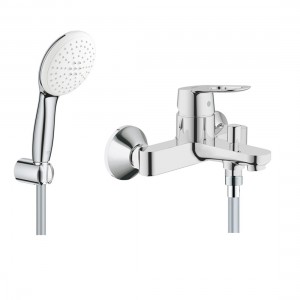Смеситель для ванны с душевым гарнитуром Grohe BauLoop 2334126084