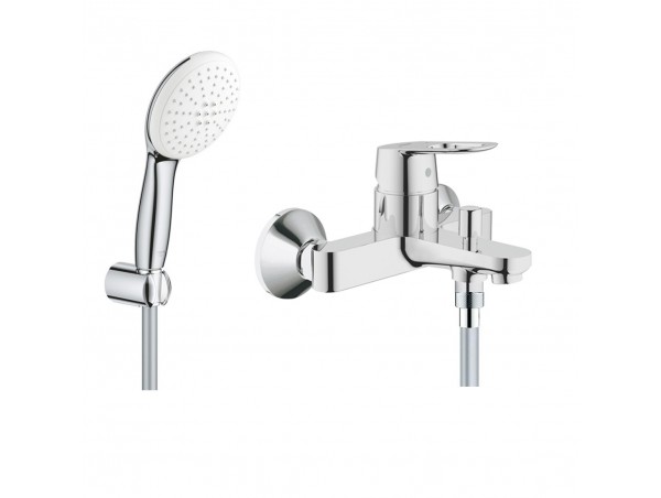Смеситель для ванны с душевым гарнитуром Grohe BauLoop 2334126084