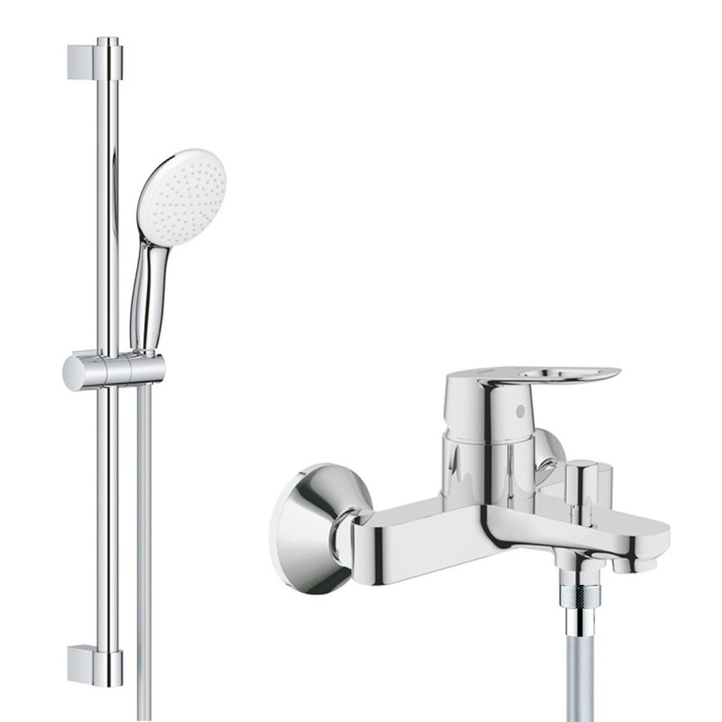 Смеситель для ванны с душевым гарнитуром Grohe BauLoop 2334127924 Смеситель для ванны с душевым гарнитуром Grohe BauLoop 2334127924