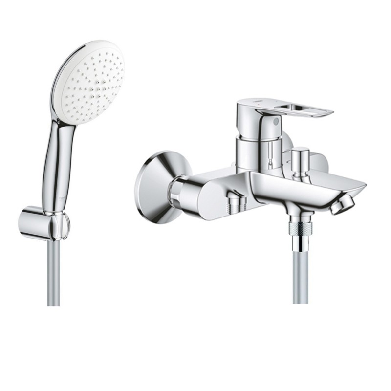 Смеситель для ванны с душевым гарнитуром Grohe BauLoop New 2360227799