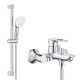 Смеситель для ванны с душевым гарнитуром Grohe BauLoop New 2360227924