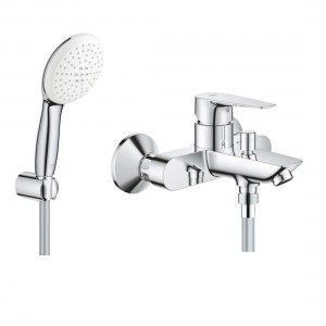 Смеситель для ванны с душевым гарнитуром Grohe Bauedge New 2360427799