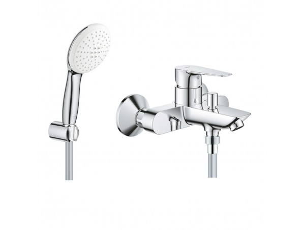 Смеситель для ванны с душевым гарнитуром Grohe Bauedge New 2360427799