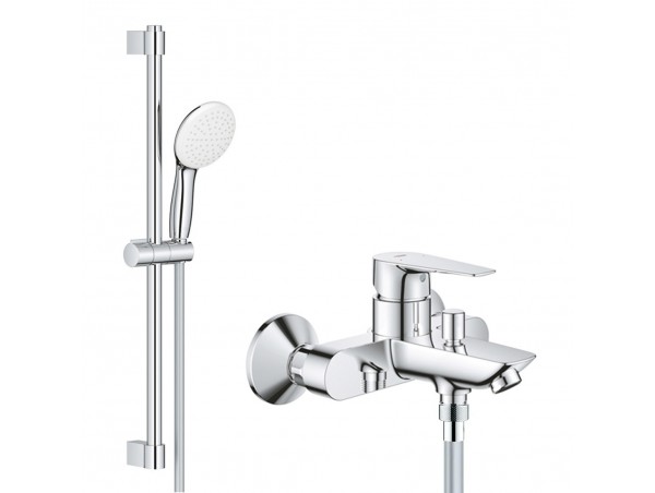 Смеситель для ванны с душевым гарнитуром Grohe Bauedge New 2360427924