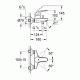 Смеситель для ванны с изливом Grohe Euroeco 32743000